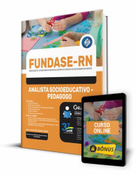 Capa Apostila FUNDASE-RN - Analista Socioeducativo - Pedagogo