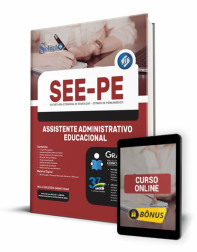 Capa Apostila SEE-PE - Assistente Administrativo Educacional