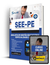 Capa Apostila SEE-PE - Analista em Gestão Educacional - Especialidade: Geral