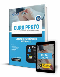 Capa Apostila Prefeitura de Ouro Preto - MG - Agente Comunitário de Saúde (ACS)