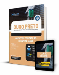 Capa Apostila Prefeitura de Ouro Preto - MG - Agente de Combate às Endemias (ACE)