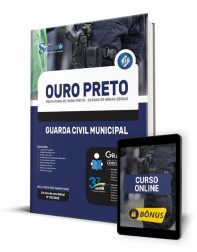 Capa Apostila Prefeitura de Ouro Preto - MG - Guarda Civil Municipal