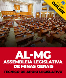 Capa Curso ALMG - Técnico de Apoio Legislativo