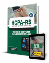 Capa Apostila HCPA-RS - Técnico de Enfermagem (Cuidados Coronarianos)
