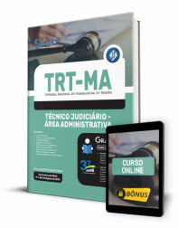 Capa Apostila TRT-MA - Técnico Judiciário - Área Administrativa