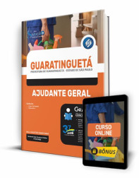 Capa Apostila Prefeitura de Guaratinguetá - SP - Ajudante Geral