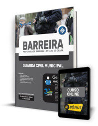 Capa Apostila Prefeitura de Barreira - CE - Guarda Civil Municipal
