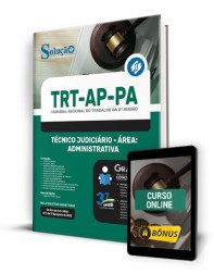 Capa Apostila TRT-AP-PA - Técnico Judiciário - Área: Administrativa