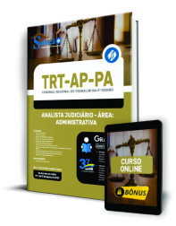Capa Apostila TRT-AP-PA - Analista Judiciário - Área: Administrativa