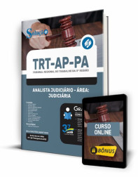 Capa Apostila TRT-AP-PA - Analista Judiciário - Área: Judiciária