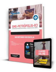 Capa Apostila SME Petrópolis - RJ - Secretário de Escola