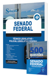 Capa Combo Impresso Senado Federal - Técnico Legislativo - Especialidade: Policial Legislativo Federal