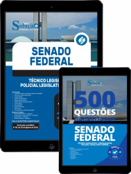Capa Combo Digital Senado Federal - Técnico Legislativo - Especialidade: Policial Legislativo Federal