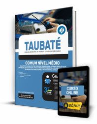 Capa Apostila Câmara de Taubaté - SP - Comum Nível Médio