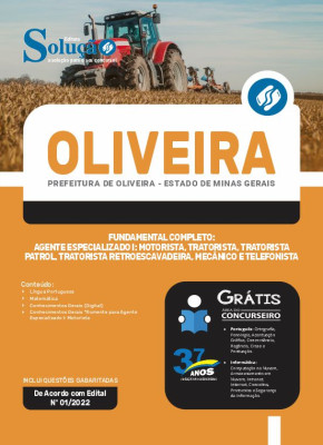 Apostila Prefeitura de Oliveira - MG - Fundamental Completo - Imagem 3