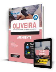 Capa Apostila Prefeitura de Oliveira - MG - Atendente