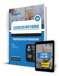 Capa Apostila Prefeitura de Lucas do Rio Verde - MT - Professor de Pedagogia