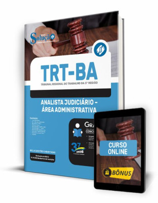 Apostila TRT-BA - Analista Judiciário - Área Administrativa - Imagem 1