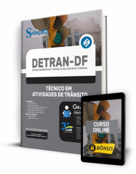Capa Apostila DETRAN-DF - Técnico em Atividades de Trânsito
