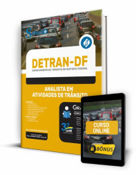 Capa Apostila DETRAN-DF - Analista em Atividades de Trânsito