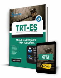 Capa Apostila TRT-ES - Analista Judiciário - Área Judiciária
