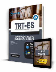 Capa Apostila TRT-ES - Comum aos Cargos de Nível Médio e Superior