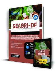 Capa Apostila SEAGRI-DF - Comum a Todas as Especialidades de Analista de Desenvolvimento e Fiscalização Agropecuária