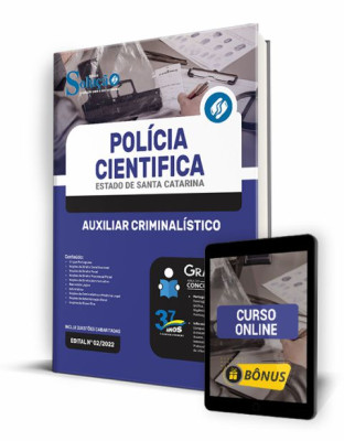 Apostila Polícia Cientifica SC - Auxiliar Criminalístico - Imagem 1