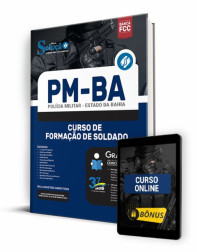 Capa Apostila PM-BA - Curso de Formação de Soldado