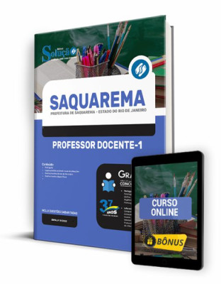 Apostila Prefeitura de Saquarema - RJ - Professor Docente 1 - Imagem 1