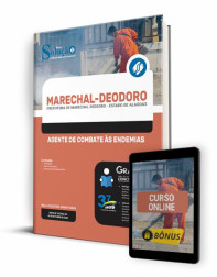 Capa Apostila Prefeitura de Marechal Deodoro - AL - Agente de Combate às Endemias