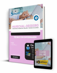 Capa Apostila Prefeitura de Marechal Deodoro - AL - Técnico em Enfermagem