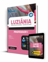 Capa Apostila Prefeitura de Luziânia - GO - Professor I