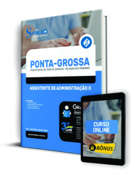 Capa Apostila Prefeitura de Ponta Grossa - PR - Assistente de Administração II