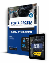 Capa Apostila Prefeitura de Ponta Grossa - PR - Guarda Civil Municipal
