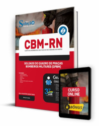 Capa Apostila CBM-RN - Soldado do Quadro De Praças Bombeiros Militares (QPBM)