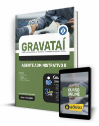 Capa Apostila Prefeitura de Gravataí - RS - Agente Administrativo II