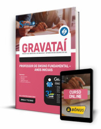 Capa Apostila Prefeitura de Gravataí - RS - Professor de Ensino Fundamental - Anos Iniciais