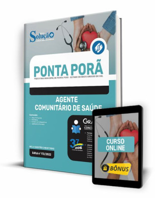 Apostila Prefeitura de Ponta Porã - MS - Agente Comunitário de Saúde - Imagem 1