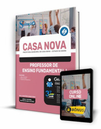 Capa Apostila Prefeitura de Casa Nova - BA - Professor de Ensino Fundamental I