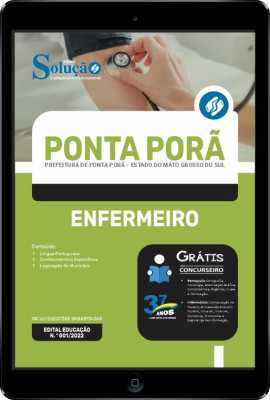 Apostila Prefeitura de Ponta Porã - MS em PDF - Enfermeiro - Imagem 1