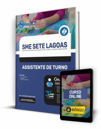 Capa Apostila SME Sete Lagoas - MG - Assistente de Turno 