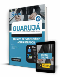 Capa Apostila GuarujáPrev-SP - Técnico Previdenciário Administrador