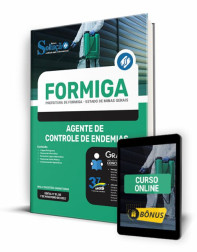 Capa Apostila Prefeitura de Formiga - MG - Agente de Controle de Endemias