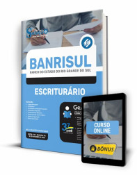 Capa Apostila BANRISUL - Escriturário