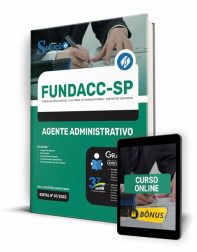 Capa Apostila FUNDACC-SP - Agente Administrativo