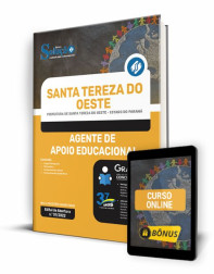 Capa Apostila Prefeitura de Santa Tereza do Oeste - PR - Agente de Apoio Educacional