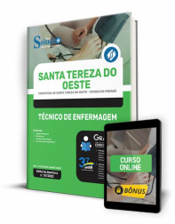 Capa Apostila Prefeitura de Santa Tereza do Oeste - PR - Técnico de Enfermagem