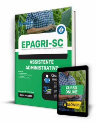 Capa Apostila EPAGRI-SC - Assistente Administrativo