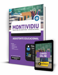 Capa Apostila Prefeitura de Montividiu - GO - Assistente Educacional
